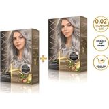 Maxx Deluxe Beauty Expert 0.02 Titanyum Gri 2'li Set Boya