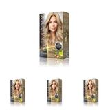 MAXX DELUXE BEAUTY EXPERT HAIR COLOR (KERATİN)'Lİ 1 KUTU (2 X 50 ML) (Elmas Sarısı 9.1) (4 paketi)