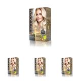 MAXX DELUXE BEAUTY EXPERT HAIR COLOR (KERATİN)'Lİ 1 KUTU (2 X 50 ML) (Platin Sarısı 0.1) (4 paketi)