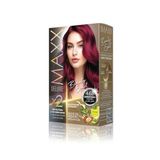 MAXX DELUXE BEAUTY EXPERT HAIR COLOR (KERATİN)'Lİ 1 KUTU (2 X 50 ML) (Şarap Kızılı 4.65)