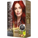 Maxx Deluxe Beauty Expert Set Saç Boyası 5.56 (55.46) Kızıl Büyü