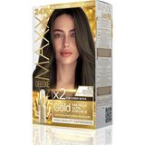 Maxx Deluxe Gold Beauty Set Saç Boyası 6.11 Yoğun Küllü Koyu Kumral