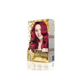 Maxx Deluxe Golden Beauty 24k Altın İçerikli 5.65 Çilek Kırmızısı Saç Boya Seti