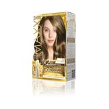 MAXX DELUXE Golden Beauty Set Saç Boyası 7.3 Fındık Kabuğu