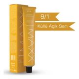 Maxx Deluxe Krem Saç Boyası 9/1 Küllü Açık Sarı Amonyaklı Etkili Formül Canlı Renkler