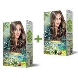 Maxx Deluxe Natural Beauty 8.0 Açık Kumral 2'li Set Boya