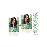 MAXX DELUXE Natural Beauty Amonyaksız 3.0 Koyu Kahve Saç Boyası Seti 2 Adet
