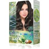 Maxx Deluxe Natural Beauty Amonyaksız 7.1 Küllü Kumral Saç Boyası