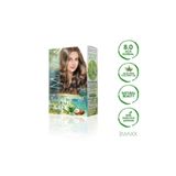 MAXX DELUXE Natural Beauty Amonyaksız 8.0 Açık Kumral Saç Boyası Seti