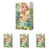 Maxx Deluxe Natural Beauty Amonyaksız Set Saç Boyası 10.0 Açık Sarı (4 paketi)