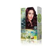 MAXX DELUXE Natural Beauty Amonyaksız Set Saç Boyası 3.66 Patlıcan Moru