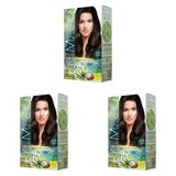 Maxx Deluxe Natural Beauty Amonyaksız Set Saç Boyası 4.0 Kahve (3 paketi)