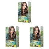 Maxx Deluxe Natural Beauty Amonyaksız Set Saç Boyası 8.0 Açık Kumral (3 paketi)