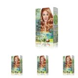 Maxx Deluxe Natural Beauty Amonyaksız Set Saç Boyası 8.73 Altın Karamel (4 paketi)