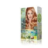 MAXX DELUXE Natural Beauty Amonyaksız Set Saç Boyası 8.73 Altın Karamel