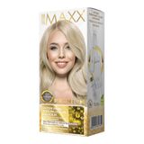 MAXX DELUXE Premium Yarı Kit Set Saç Boyası 0.1 Platin Sarısı