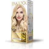 Maxx Deluxe Premıum Yarı Kit Set Saç Boyası 10.0 Açık Sarı