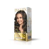 MAXX DELUXE Premium Yarı Kit Set Saç Boyası 7.1 Küllü Kumral