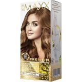 MAXX DELUXE Premium Yarı Kit Set Saç Boyası 8.37 Sahra