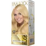 MAXX DELUXE Premium Yarı Kit Set Saç Boyası 9.0 Doğal Sarı