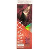 Maxx Deluxe Semı Permanent Haır Dye (Yarı Kalıcı Saç Boyası Harika 5 Renk) 2x50 Ml Kırmızı (Red)