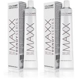 Maxx Deluxe Tüp Saç Boyası 100 ml 9.18 Pastel Kül (2 paketi)