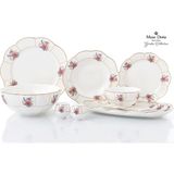 Maxx Doria Garden Collection Bruxa 12 Kişilik 58 Parça Yemek Takımı