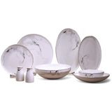 Maxx Doria Sky Marble 12 Kişilik 58 Parça Yemek Takımı