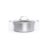 Maxx Doria Steel Fusion Hibrit 24 Cm İndüksiyon Tabanlı Paslanmaz Çelik Derin Tencere