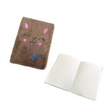 Maxx Fy-3 Figurlu Pelus Defter 80 Ypr Cizgili - Kahverengi