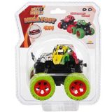 Maxx Wheels Big Foot 4x4 Sürtmeli Araba - Kırmızı Tekerlek Renkli Araba