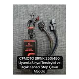 MaxxMoto CFMOTO SR250 ve NK250 Uyumlu Stop Çakar + Sinyal Tersleyici Modülü