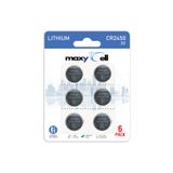 Maxycell 2450 CR2450 Lityum Batarya 3V Yüksek Kapasiteli Düğme Pil DL2450 (6 adet)