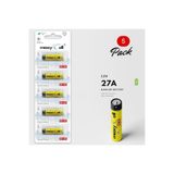 Maxycell 5 Adet 27A Alkalin Piller 12V - Uzaktan Kumandalar, Garaj Kapısı Açıcıları, Anahtarlıklar,