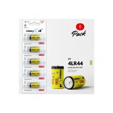 Maxycell 5 Adet 4LR44 6V Düğme Pil - 4AG13 A544 PX28A 476A