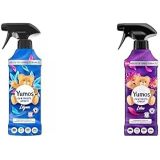 MAXZIQF Yumoş Sprey Yıkaması Zor Eşyalar İçin Lilyum 450 ml x1 + Yumoş Ev veTekstil Spreyi Lotus Yıkanması Zor Eşyalar İçin 450 ml x1
