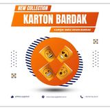 May Cup 7 Oz Karton Bardak 200 Adet Maycup Karışık Smile Desen