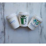 May Cup Firmaya Özel Baskılı Kapaklı Karton Bardak 7 Oz 1000 Adet May Cup - 200 ml