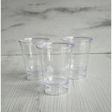 May Cup Mika Sert Shot Bardağı Lohusa Şerbet Ikram Bardağı Kahve Yanı 60CC 30 Adet Sunumluk Ölçüsüzdür. - 0,60 ml