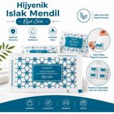 May Cup Tekli Islak Mendil 1000 ADET 6CM*10CM Günlük Kullanım İçin Hijyenik Temizlik