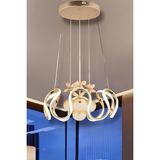 Maya Gold 3 Renk Modern Sarkıt LED Avize