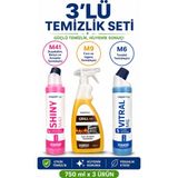 Maya Kimya M41 Banyo ve Duşakabin Temizleyici + M6 Tuvalet Temizleyici + M9 Fırın ve Izgara Temizleyici 750 ml 3'lü Set