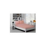 Maya Meslina Home Penye Lastikli Çarşaf %100 Pamuk 160X200 PEMBE
