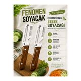 Mayaglory ( 2 Adet ) Soyacak Meyve Sebze Soyucağı - Kavanoz Açacağı Kesme, Soyma, Açma, Rendeleme, Dilimleme