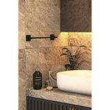 Mayaglory Nova Dark Luxury Series Dekoratif Uzun Havluluk, Banyo Havluluğu, Banyo Askısı