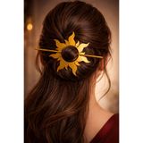 Mayah Concept Sunshine – Güneş Formlu 3D Saç Tokası