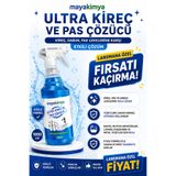 Mayakimya Maya Kimya Ultra Kireç ve Pas Sökücü, Kireç, Sabun ve Pas Lekelerine Karşı Etkili Çözüm 1000 ml