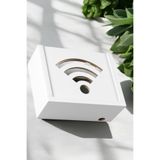mayastyle Modem Saklama Kutusu Duvar Düzenleyici Aksesuar Uzunluk 21 Cm Genişlik 27 Derinlik 11 Cm