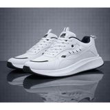 Mayback. Erkek Konforlu.iç Taban Yazlık Bağcıklı Sneaker Spor Ayakkabı - Beyaz-B64