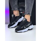 Mayback Unisex Comfort Taban Bağcıklı Yazlık Günlük Sneaker Spor Ayakkabı - 00Siyah-Beyaz